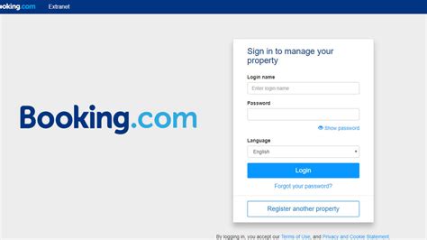 infobooking login|Logging in to the Booking.com Extranet .